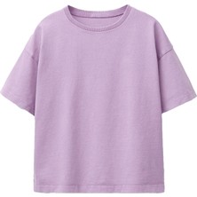 Kız Çocuk Basic Kısa Kollu T-Shirt