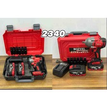 Bijon Sökme _Takma 850 Nm  Şarzlı darbeli çift Akülü(58volt)4ah  çanta Setli