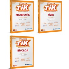 Eğitim Vadisi 2026 10. Sınıf Matematik + Fizik + Biyoloji Tam Izleme Kitabı Seti 3 Kitap