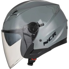 Emporium Jet Çenesiz Nardo Gri Kask (Ece Belgeli)