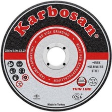 Karbosan Inox Metal Kesici 230X1.0X22.23