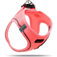 Tailpetz Air-Mesh Harness Köpek Göğüs Tasması XSmall Neo-Pembe