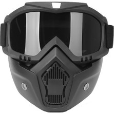 Jet Kask Maskesi Siyah