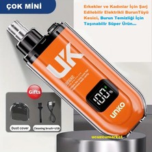 Digital Erkekler ve Kadınlar Için Yeni Şarj Edilebilir Elektrikli Burun Tüyü Kesici, Burun Temizliği Için Taşınabilir Süper Ürün