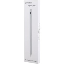 100MAH Şarjlı Universal Ios ve Android Uyumlu Dokunmatik Stylus Kalem, Telefon Tablet Kalemi