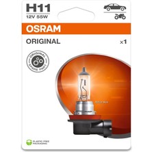 Osram Ampul H11 12V 55W Tek Flaman Far Ve Sis 64211
