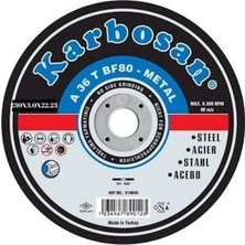 Karbosan Metal Kesme Taşı 230X3.0X22.23MM