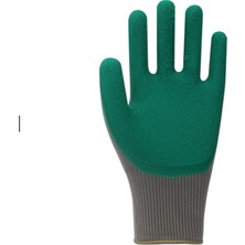 Beybi PL17 Flex Polyester Likralı Ipten Örülmü Lateks Kaplı Iş Elidveni 10 Numara Xl