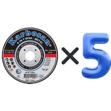 Karbosan Metal Kesme Taşı 115X3.0X22.23MM 5li Paket