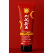 SPF  50+ Su Bazlı Güneş Kremi | 5’Li Hyaluronik Asit + Centella + Peptid | Yağsız & Suya Dayanıklı