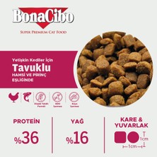 Adult Cat Tavuklu Yetişkin Kedi Maması 100 gr x 5 Adet, Tüm Irklar Için, Doğal, Şeker Içermez