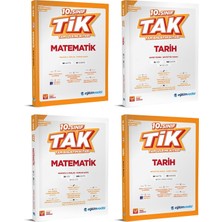 Eğitim Vadisi 2026 10. Sınıf Matematik + Tarih Tak Tam Anlatım + Tik Tam Izleme Seti 4 Kitap