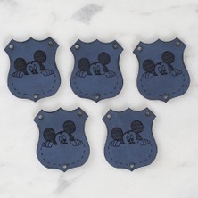 Loren Crafts Figürlü Deri Arma 5 Adet - 1577