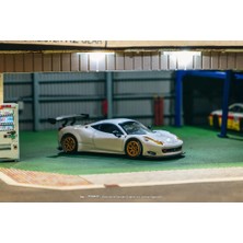 Tarmac Works x Ixo Models 1/64 Ferrari 458 Italia Gt3 White - ROAD64