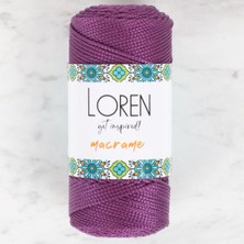 Loren Macrame Mor El Örgü İpi - Rm 0160 - 34347
