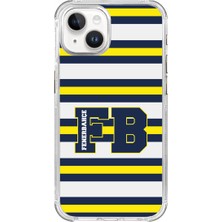 Fenerbahçe iPhone 15 Uyumlu Fenerbahçe Kolej Çizgili Lisanslı Telefon Kılıfı