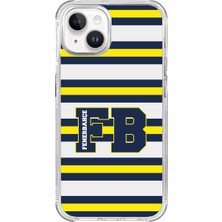 Fenerbahçe iPhone 15 Pro Uyumlu Fenerbahçe Kolej Çizgili Lisanslı Telefon Kılıfı