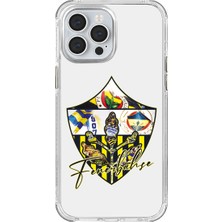 Fenerbahçe iPhone 13 Pro Max Uyumlu Fenerbahçe Tribün Bayrak Palamut Lisanslı Telefon Kılıfı