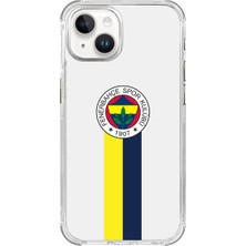 Fenerbahçe iPhone 15 Uyumlu Fenerbahçe Şerit Arma Lisanslı Telefon Kılıfı