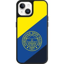Fenerbahçe iPhone 13 Uyumlu Fenerbahçe Bayrak Mono Arma Lisanslı Telefon Kılıfı