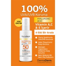 Dermaderm Bitkisel SPF  50+ Güneş Kremi Ve Leke Karşıtı Güneş Koruma Serumu 2'li Set
