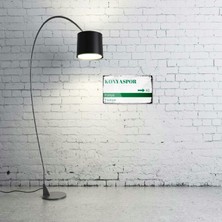 Konyaspor Metal Posteri - Sokak Tabelası Görünümlü Parlak Tablo / Eskitme