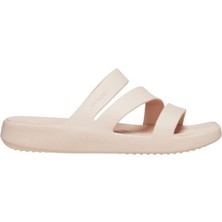 Crocs Getaway Strappy Pembe Terlik Kadın Kullanıma Uygun Hafif ve Konforlu Tasarım 209587-6UR