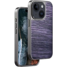 Venco iPhone 15 Wave Kapak - Derin Mor