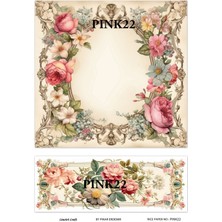 Lineart Pirinç Dekopaj PINK22