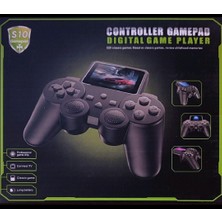 Digital Game Player 520 Klasik Oyun Konsolu + S10 Profesyonel Gamepad
