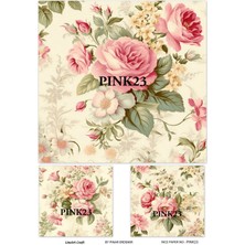 Lineart Pirinç Dekopaj PINK23