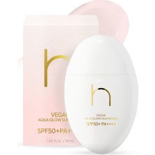 Hamel Vegan Aqua Glow Sun Serum SPF50 Güneş Serumu Nemlendirici Kore 50ml
