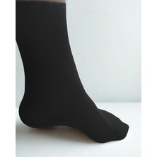 Yumuşak Dokusuyla Antrasit-Siyah Renkli Erkek Çorap