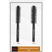 Rodeo Siyah Saç Fırçası Set 7001-7003 Kullanışlı ve Ergonomik Tasarım ile Günlük Kullanım İçin