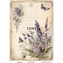Lineart Pirinç Dekopaj Rıce Paper LVNT33