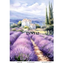 Lineart Pirinç Dekopaj Rıce Paper LVNT32