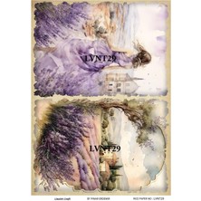 Lineart Pirinç Dekopaj Rıce Paper LVNT29