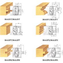 Profil Bıçak Seti Ø131 (93)X40X30 12 Bıçak