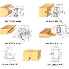 Profil Bıçak Seti Ø131 (93)X40X30 12 Bıçak