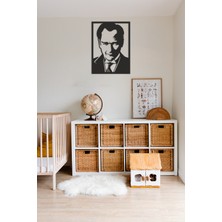 Numa Concept Atatürk Portre V.1 Tablo Mdf Duvar Dekorasyon Lazer Kesim 38x28 Cm
