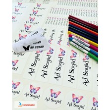 Okul Etiketi Sticker