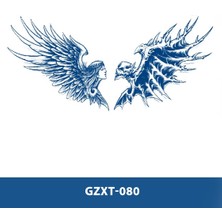 Tattoo GZXT-080 Yarı Kalıcı Diri ve Ölü Kadın Kanat Desen Göğüs Dövme