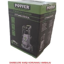 Povver PROFESYONEL İNDÜKSİYON MOTORLU Yüksek Basınçlı Yıkama Makinası (2500 W-195 Bar)