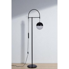 Omay Siyah Lambader Beyaz Camlı