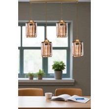 Hugo 4 Lü Sıralı Eskitme Sarkıt