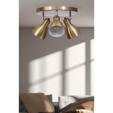 Otis 3 Lü Tepsili Eskitme Plafonyer Avize