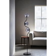 Turan 3 Lü Siyah Lamabder Füme Camlı