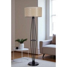 Hedar Siyah Lambader Silindir Petek Abajurlu