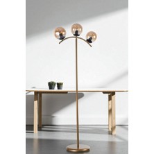 Velvet 3 Lü Eskitme Lambader Bal Camlı