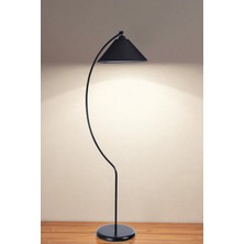 Ogeday Siyah Lambader Hasır Siyah Abajurlu